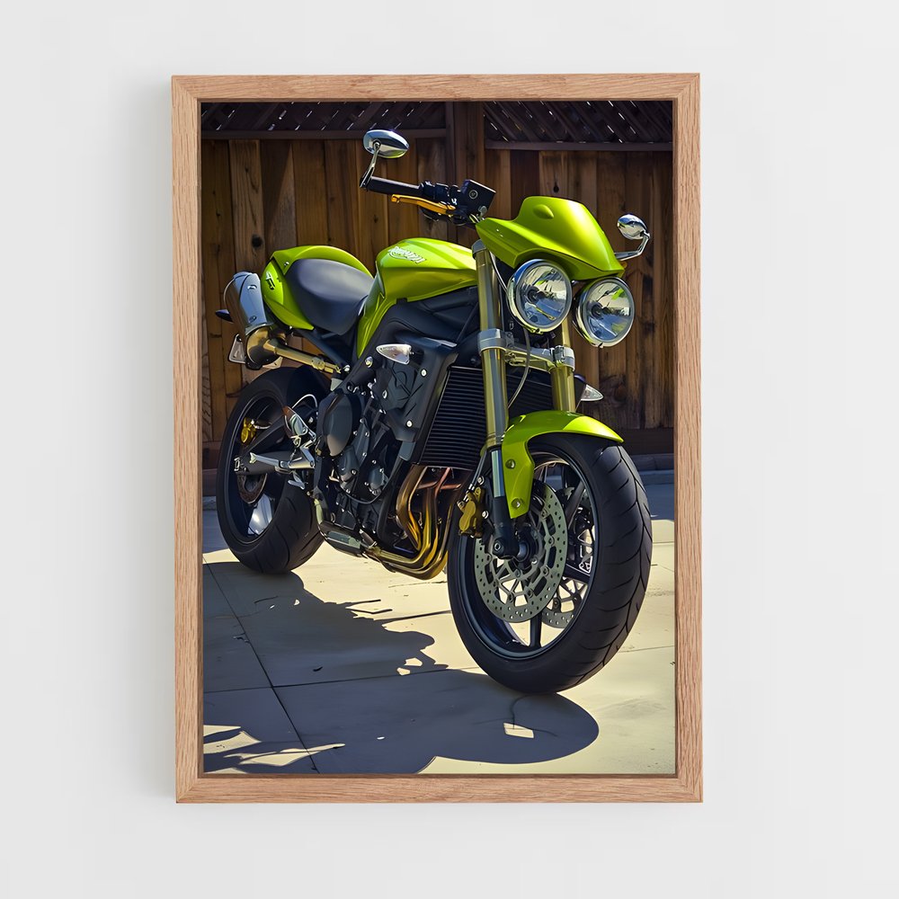 Poster Virage Vert – affiche Triumph (vue 4)